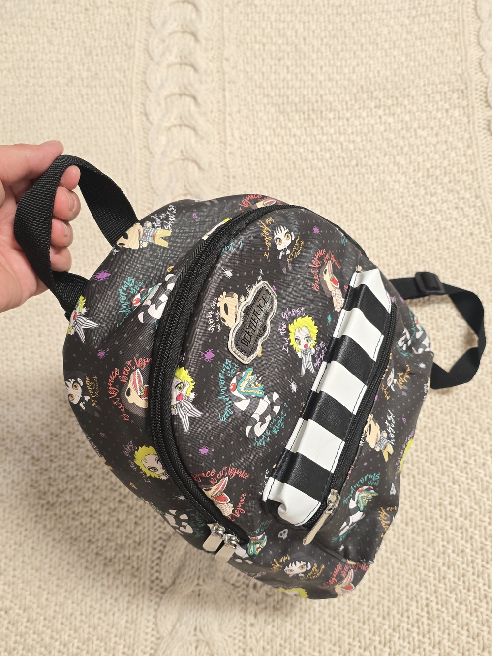 NWOT Beetlejuice Mini Backpack